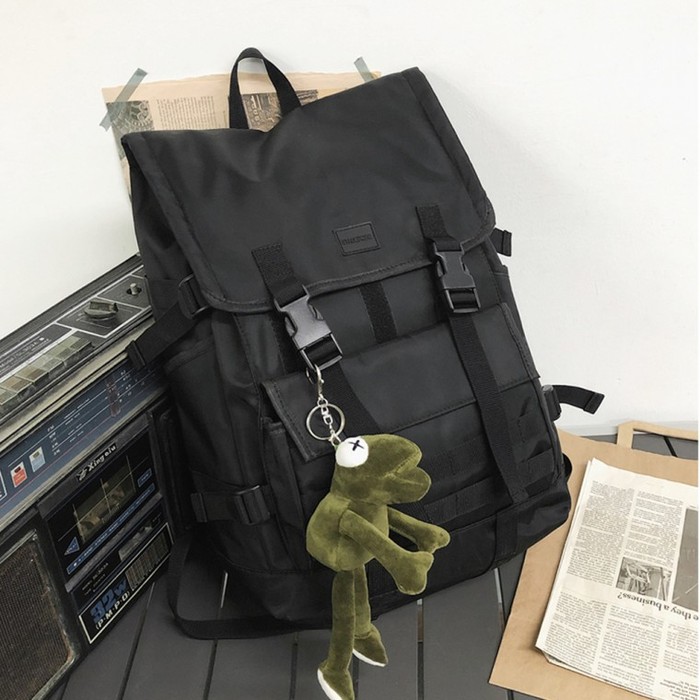 Drawstring Anti-theft Waterproof Tech Backpack with Laptop Compartment